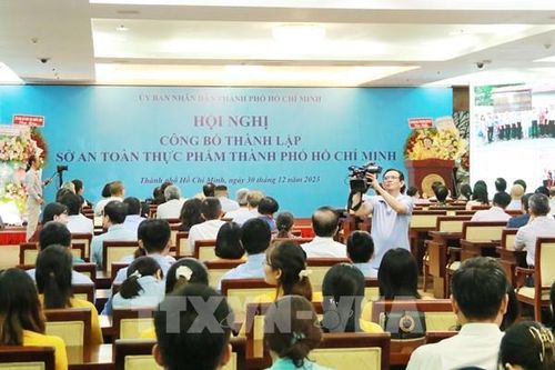 Thành phố Hồ Chí Minh công bố thành lập Sở An toàn thực phẩm