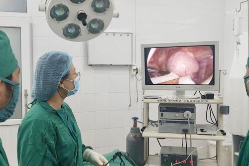Phẫu thuật lấy khối u xơ tử cung 'khủng' cho bệnh nhân