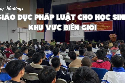 Mường Khương: Giáo dục pháp luật cho học sinh khu vực biên giới