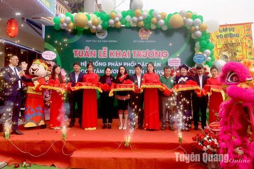 Hợp tác xã Tâm Hương khai trương hệ thống phân phối sản phẩm đặc sản OCOP