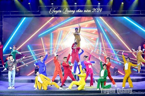 Tổng duyệt Chương trình 'Tuyên Quang chào năm 2024'