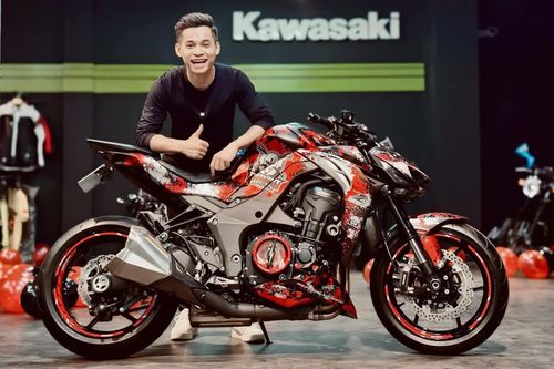 Độ Mixi sắm Kawasaki Z1000, chi chục triệu nâng cấp trang bị