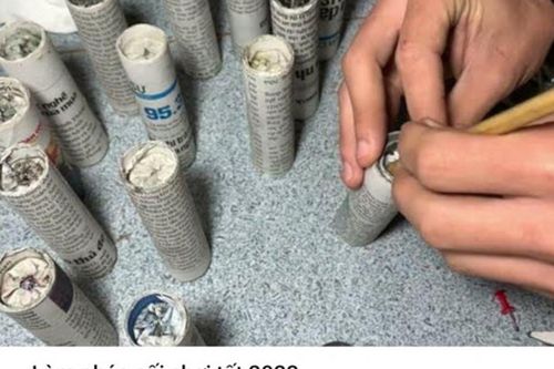 Nhắc nhở học sinh không tự chế pháo nổ