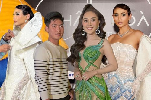 Thảm đỏ CK Miss Cosmo VN: Lâm Khánh Chi tình tứ với trợ lý, Võ Hoàng Yến cởi áo