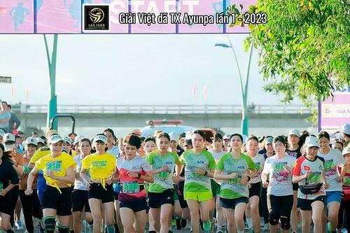 Sôi nổi Giải Việt dã thị xã Ayun Pa lần thứ I-năm 2023