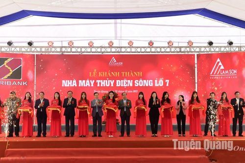Khánh thành Nhà máy Thủy điện Sông Lô 7