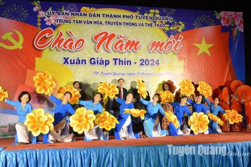 Chương trình văn nghệ Chào năm mới Xuân Giáp Thìn 2024