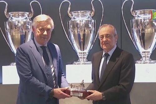 HLV Ancelotti gia hạn hợp đồng với Real Madrid