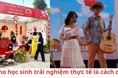 Cho học sinh trải nghiệm thực tế là cách kích thích tư duy khám phá, tăng vốn hiểu biết tốt nhất