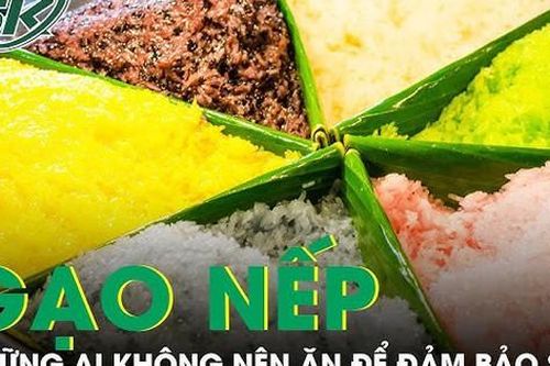 Những ai không nên ăn gạo nếp?