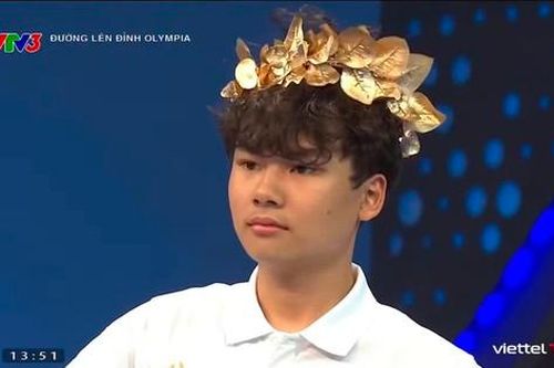 Nam sinh trường THPT Thạch Thất giành vé vào trận thi Quý 1 Đường Lên Đỉnh Olympia
