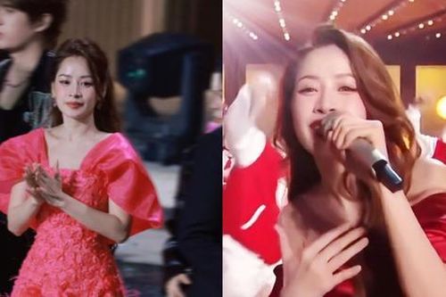Chi Pu kiều diễm, song ca cùng Huỳnh Hiểu Minh tại Đêm hội cuối năm đài Hồ Nam