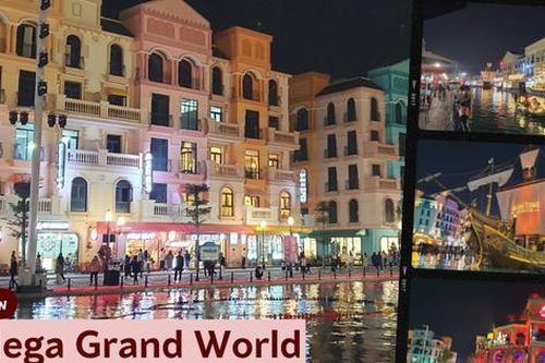 Điểm đến hot nhất Hà Nội hiện nay: Như lạc giữa nước Ý, show diễn 3D buổi tối đẹp mê
