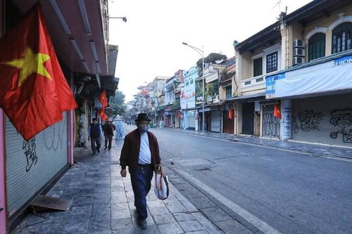 Hà Nội bình yên trong ngày đầu năm mới