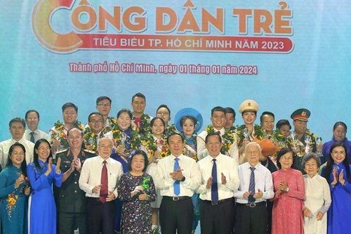 Tuyên dương 14 'Công dân trẻ tiêu biểu Thành phố Hồ Chí Minh' năm 2023