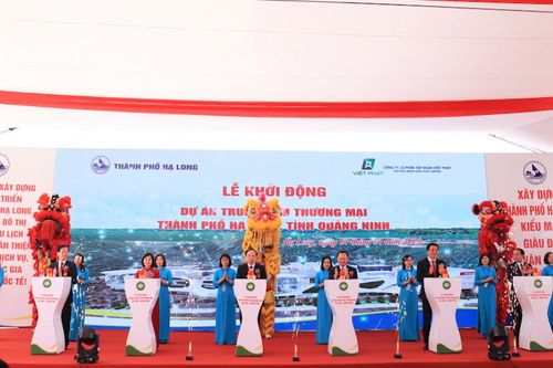 Quảng Ninh: Khởi công dự án Trung tâm thương mại có tổng mức đầu tư hơn 5.200 tỷ đồng