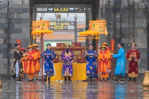 Tái hiện lễ Ban sóc triều Nguyễn ngày đầu năm mới 2024