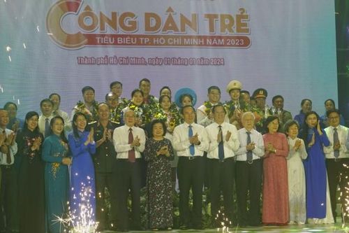 Thành phố Hồ Chí Minh vinh danh 14 công dân trẻ tiêu biểu năm 2023