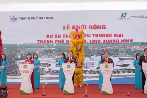 Khởi động dự án trung tâm thương mại hơn 5.200 tỷ đồng ở Quảng Ninh