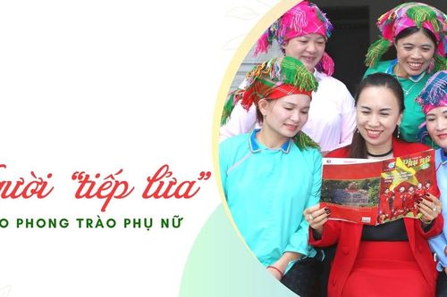 Người 'tiếp lửa' cho phong trào phụ nữ