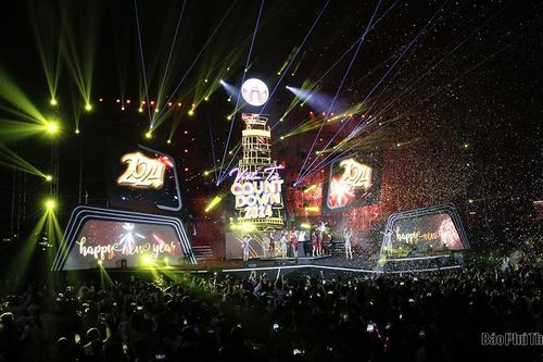 Chương trình nghệ thuật Viettri Countdown 2024 - Việt Trì thành phố sắc màu
