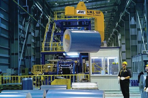 Thép Nam Kim (NKG) hưởng lợi khi giá tôn mạ tăng cùng chênh lệch giá HRC cao