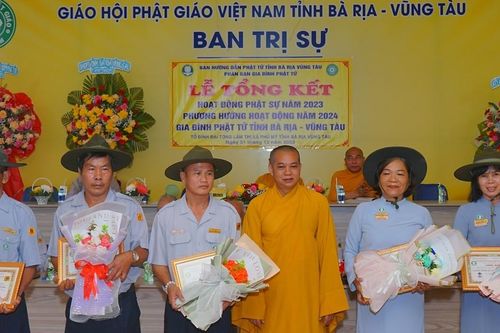 BR-VT: Phân ban Gia đình Phật tử GHPGVN tỉnh tổng kết hoạt động Phật sự năm 2023