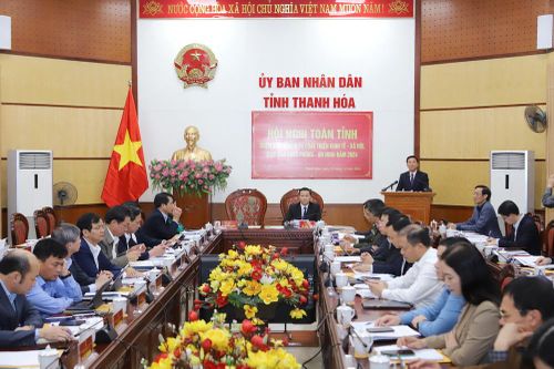 Thanh Hóa: Phấn đấu tốc độ tăng trưởng tổng sản phẩm trên địa bàn năm 2024 đạt 11% trở lên