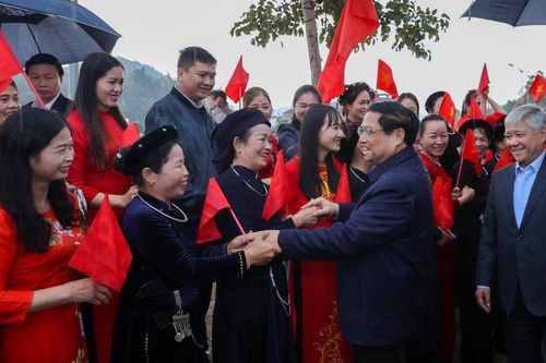 Hoạt động của Thủ tướng Chính phủ Phạm Minh Chính trong chuyến thăm và làm việc tại Cao Bằng