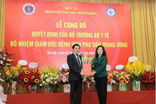GS.TS Nguyễn Duy Ánh được bổ nhiệm làm Giám đốc Bệnh viện Phụ sản Trung ương
