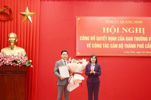 Quảng Ninh: Ông Phạm Lê Hưng làm Phó Bí thư Thành ủy Cẩm Phả