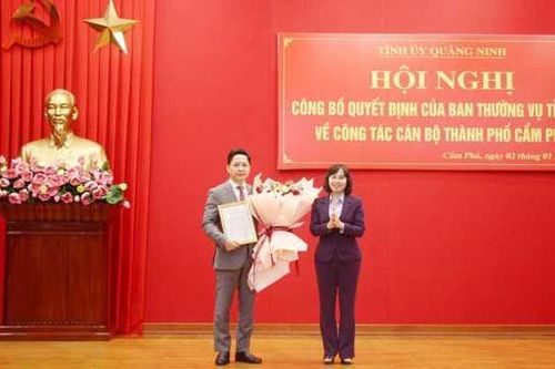 Quảng Ninh: Ông Phạm Lê Hưng giữ chức Phó Bí thư Thành ủy Cẩm Phả
