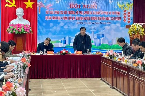 Huyện Thường Tín quyết tâm thực hiện 22 chỉ tiêu kinh tế xã hội năm 2024
