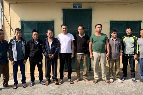 Yên Dũng: Triệt phá sới bạc, tạm giữ 10 đối tượng