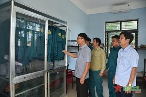 Dân quân Thừa Thiên Huế: Hoạt động thêm hiệu quả từ khi có trụ sở làm việc
