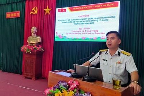 Trung tâm Bảo đảm kỹ thuật 719 quán triệt Nghị quyết Hội nghị Trung ương 8 khóa XIII