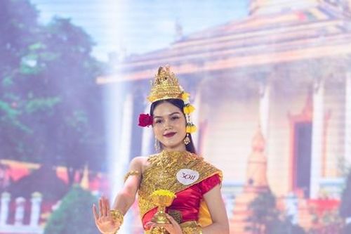 Vẻ đẹp nữ sinh Khmer giành danh hiệu Á khôi 2 Sinh viên miền Nam