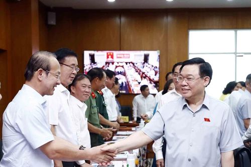 Chủ tịch Quốc hội làm việc với Ban Thường vụ Tỉnh ủy Bà Rịa-Vũng Tàu