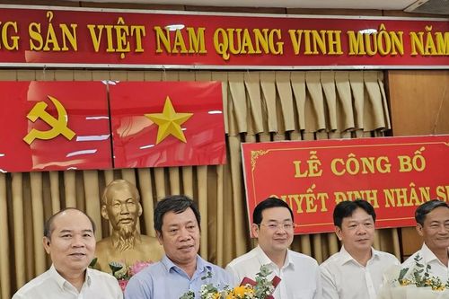 Sở TNMT TPHCM bổ nhiệm nhân sự mới