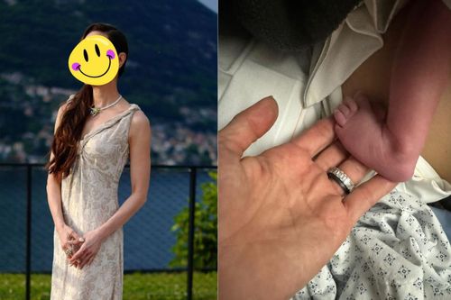 Không lộ dấu hiệu mang bầu, nữ diễn viên bất ngờ đón con đầu lòng ở tuổi 61