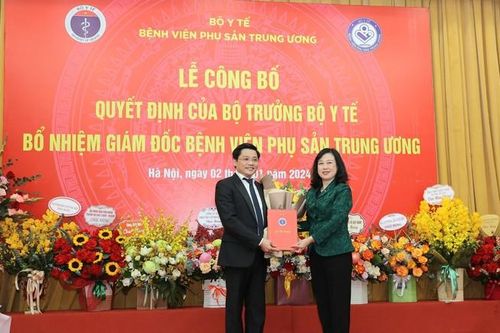 Bệnh viện Phụ sản Trung ương có tân giám đốc