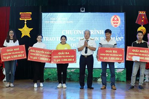 An Giang tuyên dương người nộp thuế và quay thưởng Chương trình 'Hóa đơn may mắn' quý III/2023