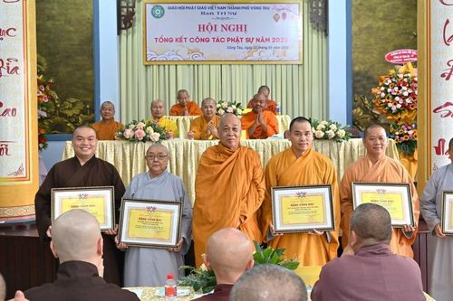 Phật giáo TP.Vũng Tàu hoạt động an sinh xã hội năm 2023 trị giá trên 18,5 tỷ đồng