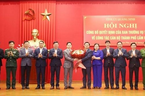 Quảng Ninh: Ông Phạm Lê Hưng giữ chức vụ Phó Bí thư Thành ủy Cẩm Phả