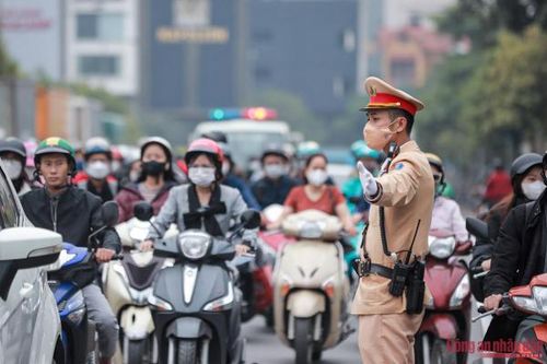 Giữ bình yên đường phố Thủ đô dịp Tết Dương lịch 2024