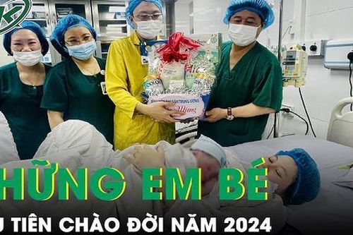 Chào đón những công dân nhí đầu tiên của năm 2024