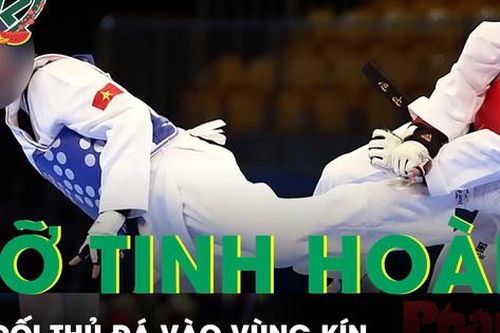 Vận động viên teakwondo bị vỡ nát tinh hoàn do đối thủ đá vào vùng kín