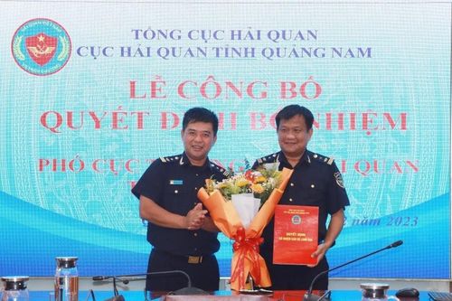 Ông Trần Ngọc Đức giữ chức Phó Cục trưởng Cục Hải quan Quảng Nam