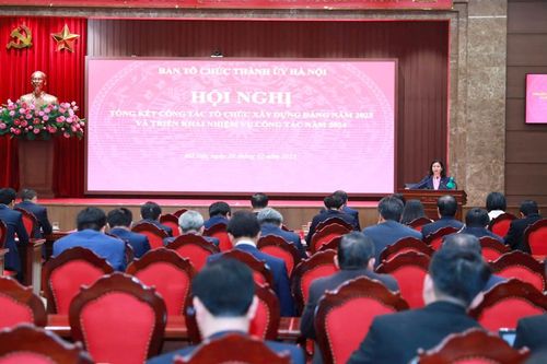 Hà Nội thực hiện đồng bộ, toàn diện các nhiệm vụ trong xây dựng Đảng