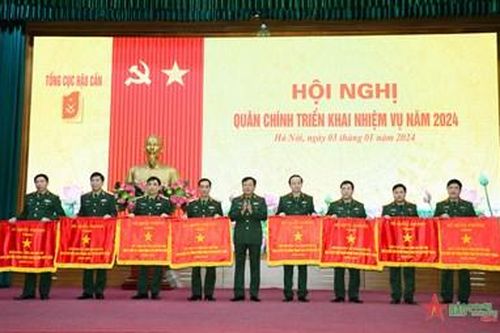 Tổng cục Hậu cần tổ chức Hội nghị Quân chính triển khai nhiệm vụ năm 2024